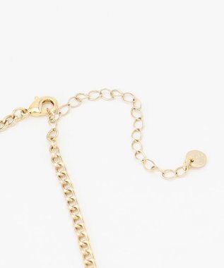 自由区 【カタログ掲載】ビジュー ネックレス ブラウン系