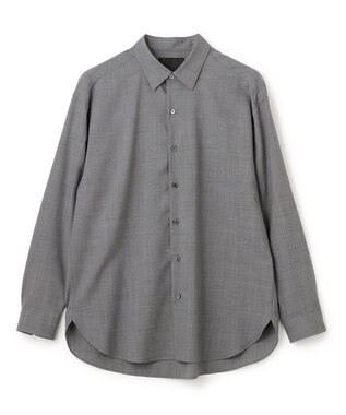 JOSEPH HOMME 【HIGH GRADE LINE】テックウールポプリン　レギュラーカラーシャツ ライトグレー系