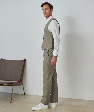 GOTAIRIKU あのBIZポロが 長袖に【仕事で着られる】キレイめ 鹿の子 ビズポロシャツ_ロング ホワイト系