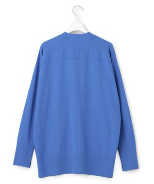 23区 【洗える】コンフォートストレッチ カーディガン ブルー系