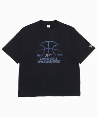 WEGO 【ユニセックス着用ITEM】別注ReebokスポーツロゴT（SS） ブラック