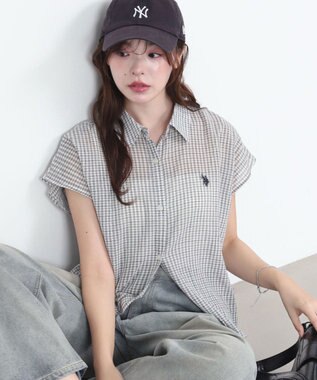 WEGO U.S. POLO ASSN.別注 フレンチスリーブシャツ