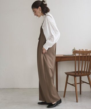 WEGO 【ANGIE VINTAGE】ベアオールインワン カーキ