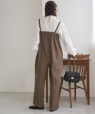 WEGO 【ANGIE VINTAGE】ベアオールインワン カーキ