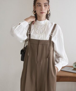 WEGO 【ANGIE VINTAGE】ベアオールインワン カーキ