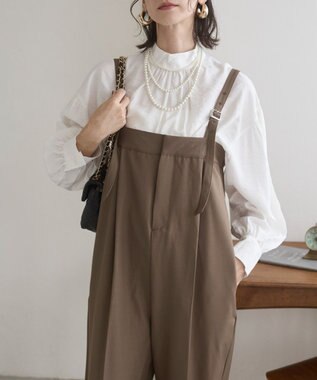 WEGO 【ANGIE VINTAGE】ベアオールインワン カーキ