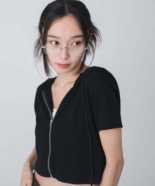 WEGO リムレスデザインアイウェア シルバー