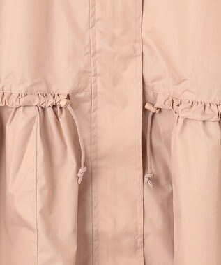 ANY SIS 【WEB限定】モッズギャザー レインコート ピンク