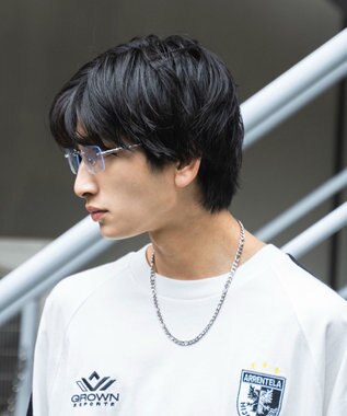 WEGO リムレスデザインアイウェア シルバー