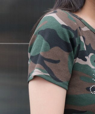 WEGO グラフィックレースアップちびT 柄3