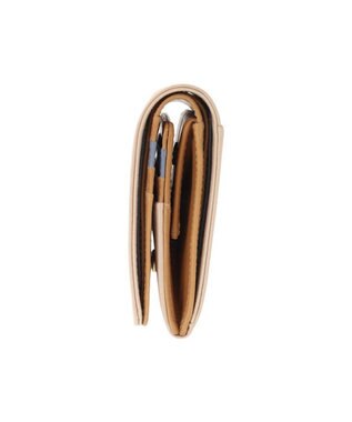 genten ピア ボックス2つ折り財布 エクリュ