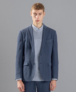 JOSEPH HOMME ソフトタックジャージー　ジャケット ダルブルー系