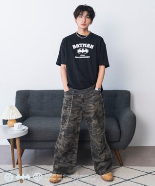 WEGO 【トムとジェリー/グレムリン/バットマン/ユニセックス着用ITEM/SMLサイズ展開】キャラクターズグラフィックT1（SS） 柄8