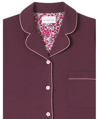 une nana cool MADE WITH LIBERTY FABRIC 綿混ソフト天竺 半袖パジャマ LB