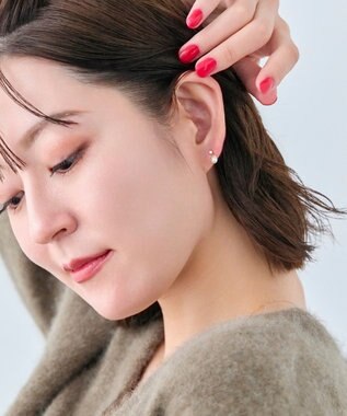 Phoebe 【K10】クラシックウォーターパールピアス ホワイト