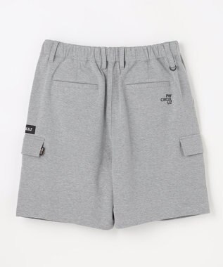 PW CIRCULUS 【MEN】ワイドハーフパンツ ゴルフ グレー系