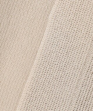 ICB L 【WEB限定カラーあり・洗える】コットンアセテートカーディガン ベージュ系