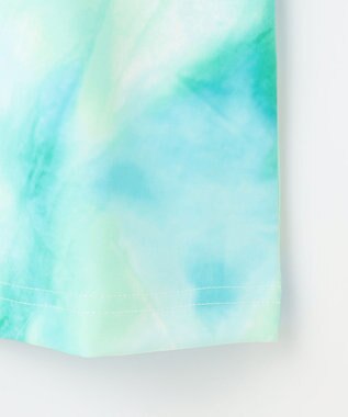 PW CIRCULUS 【吸水速乾  / UV遮蔽率99.5%  UVカット / ストレッチ】【WOMEN】タイダイ柄モックネックT ゴルフウェア レディース ブルー系5