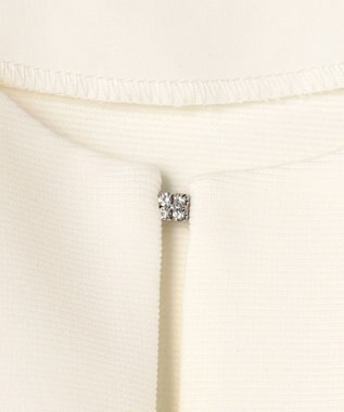 ANY KIDS リボン ボレロジャケット ホワイト