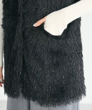 CRAFT STANDARD BOUTIQUE シャギーベスト Black