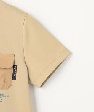 PW CIRCULUS 【WOMEN】ポケットモックネック ゴルフウェア レディース ベージュ系