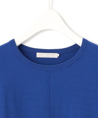 ICB 【洗える】 ヴィスコースワイド プルオーバー ロイヤルブルー系