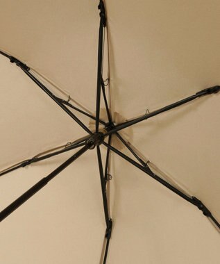 MOONBAT 【日本製】POLO RALPH LAUREN （ポロ ラルフローレン）折りたたみ傘 ボーダー ベージュ