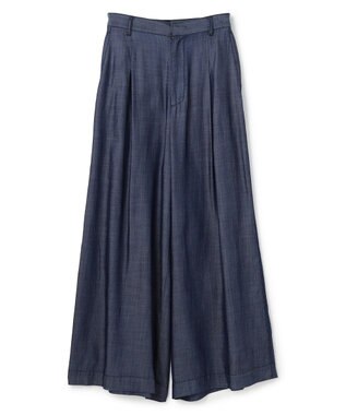 uncrave リヨセルデニム ワイドパンツ インディゴ