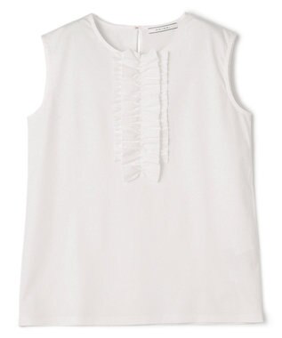 BEIGE， 【S-size】GERBERA / フリルトップス White