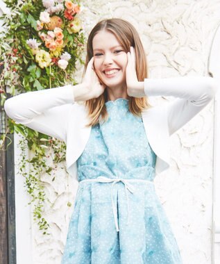 TOCCA 【洗える】ICING SUGAR KNIT ボレロ アイボリー系