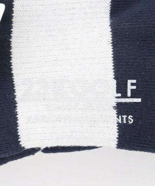 23区GOLF 【MEN】ラインショートソックス ネイビー系