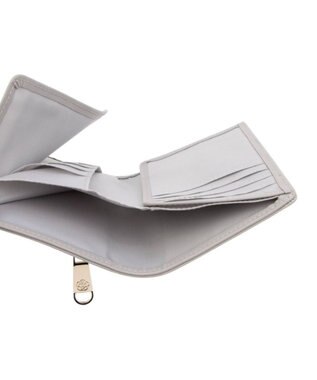 CLATHAS デフィ 財布機能付きカードケース ライトグレー
