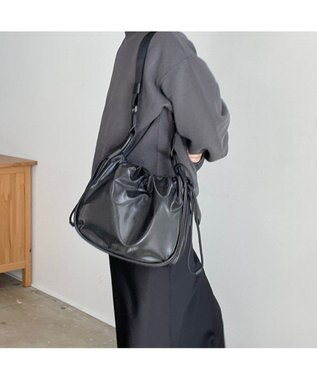 PELLE BORSA 2WAYショルダーリュック Cheers チアーズ 4680 ブラック