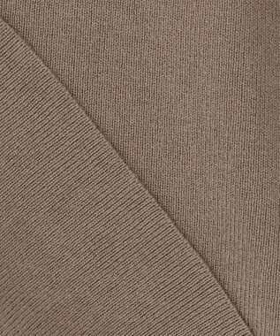 ANY ボリュームショルダーコンビニット モカ×オフ