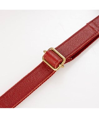 UNBILLION アトランタ ATLANTA / 牛革縦ファスナーショルダー レッド