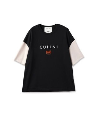 DAKS CULLNI for DAKS ロゴ半袖Tシャツ BAブラック