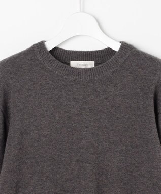 Feroux クルーネックニット プルオーバー グレー系