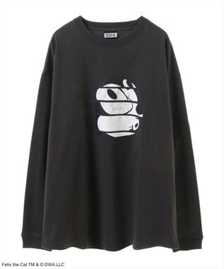 Green Parks ■ＦＥＬＩＸ　フェイスｐｔ　ロンＴＥＥ Charcoal Gray