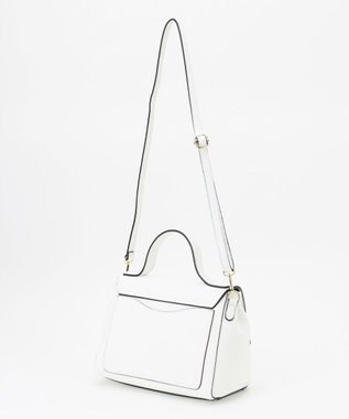 GRACE CONTINENTAL ROBERTA　PRIANIワンハンドルバッグ ホワイト