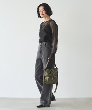 russet 《インフルエンサースタッフ企画》マルチショルダーバッグ(CE-1708) Khaki