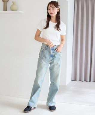 WEGO 【SMサイズ展開】コンパクトリブT ホワイト