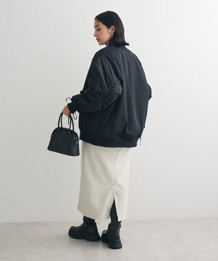 Green Parks ・ｓｗｉｎｇ　ｂｙ　中綿ボリュームスリーブＭＡ－１ Black