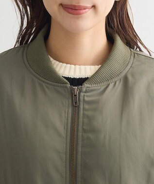 Green Parks ・ｓｗｉｎｇ　ｂｙ　中綿ボリュームスリーブＭＡ－１ Khaki