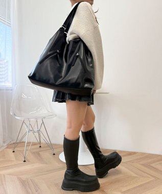 WEGO トライアングルトート ブラック