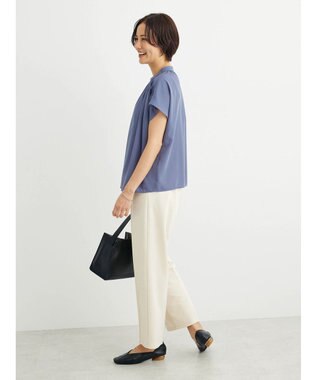 Green Parks ・ＥＬＥＮＣＡＲＥ　ＤＵＥ　イロイロ釦ドルマンブラウス Blue