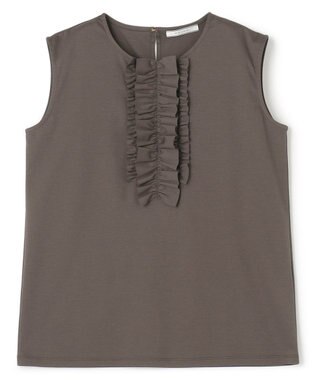 BEIGE， 【S-size】GERBERA / フリルトップス Khaki