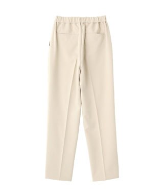 YECCA VECCA ストレッチピンタックパンツ Light Beige