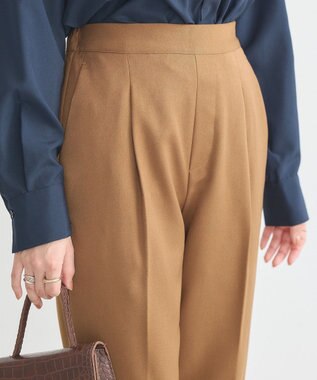 earth music&ecology テーパードパンツ Camel