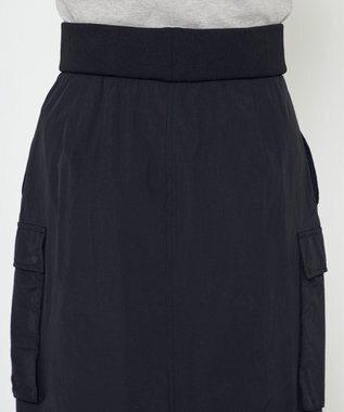 uncrave 【撥水・洗濯機洗い可】プルーフ ナイロン スカート（uncrave WHITE） ブラック