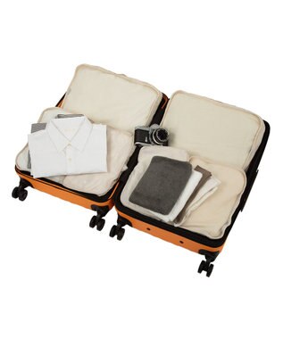 ACE BAGS & LUGGAGE RIMINI ヴェロネーゼ スーツケース 61L 容量拡張 05862 リミニ オレンジ